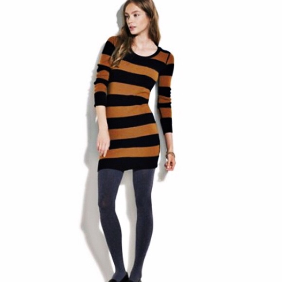 Madewell Striped Sweater Dress